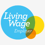 living wage employer accreditation logo